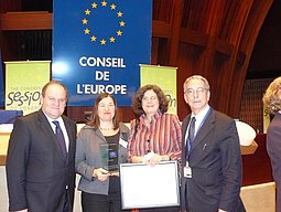 Preisverleihung 2008 in Strasbourg 