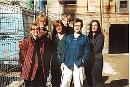 Team auf der Baustelle 1995 